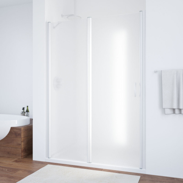 Душевая дверь стекло сатин Vegas-glass EP-F-1 140 10 L (детальная фотография)