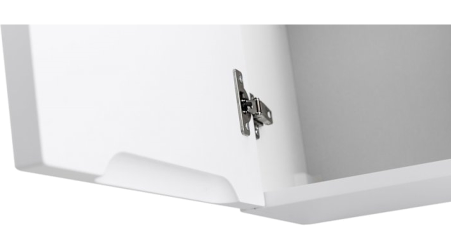 Шкаф-пенал подвесной Cezares Giubileo 40 см белый GIUBILEO-1000-1A-SC-BL (детальная фотография), современные, hi-tech