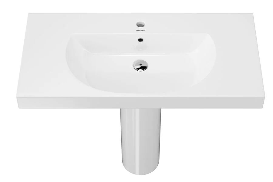 Раковина Kerama Marazzi Buongiorno 100 см с крепежом BG.wb.100 (детальная фотография), прямоугольной формы