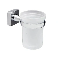 Стакан для ванной WasserKRAFT Lippe хром