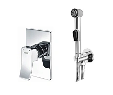 Гигиенический душ со смесителем WasserKRAFT Aller A010656 встраиваемый