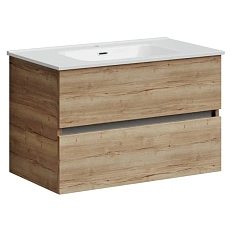 Тумба с раковиной подвесная Sancos Urban UR80EG 80 см ЛДСП