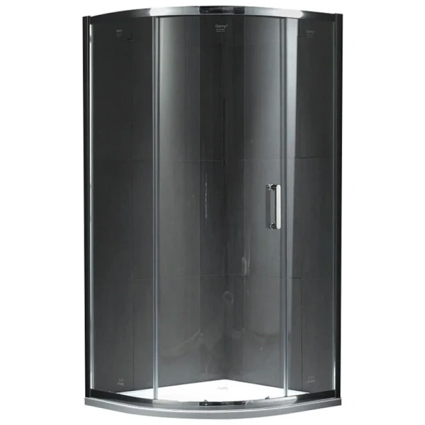 Душевой уголок Gemy Victoria 90x90 см профиль хром S30071A (детальная фотография)