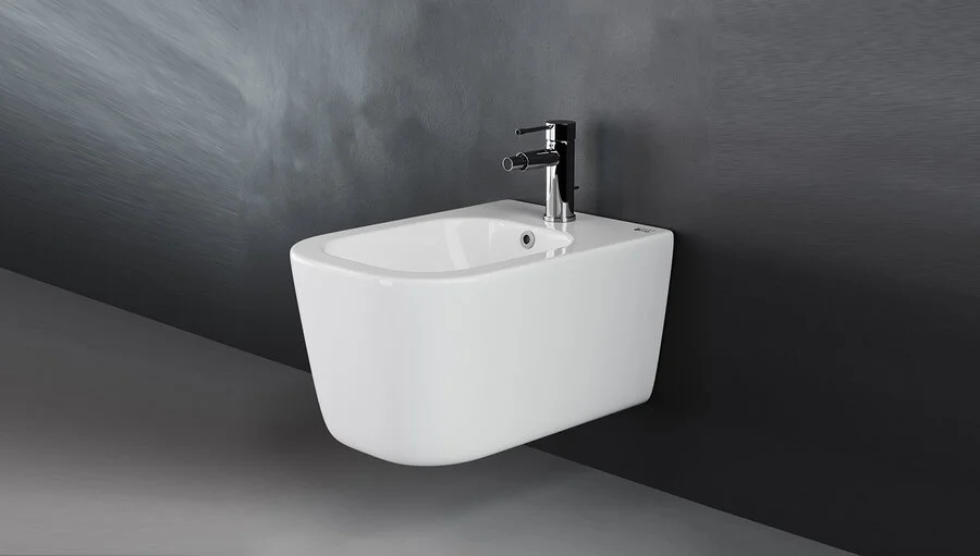 Биде подвесное Ceramica Nova New Day овальное CN3006 (детальная фотография), подвесные