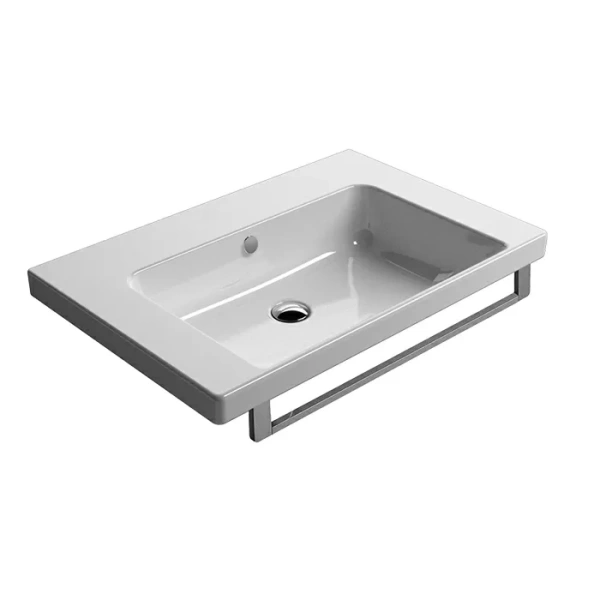 Раковина GSI Norm 8687 (детальная фотография), современные, hi-tech