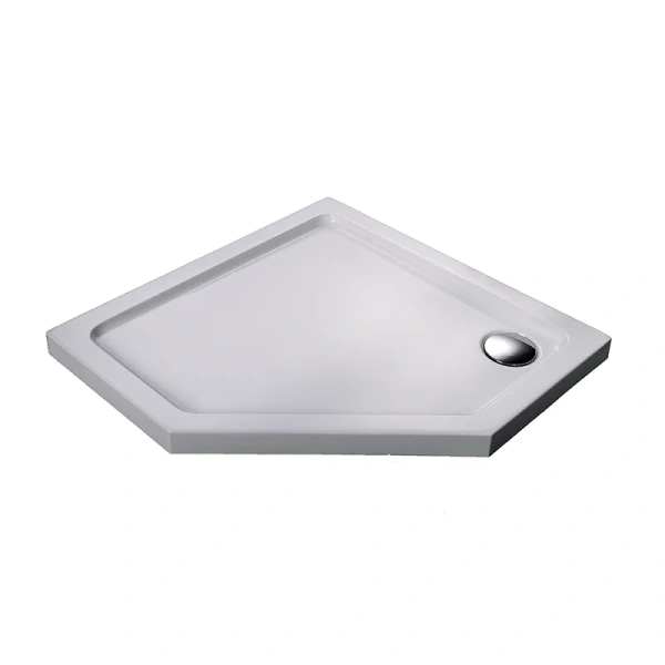 Душевой поддон Black&White Stellar Wind 100x100 см многоугольный 10P0000 (детальная фотография)