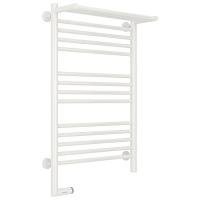 Полотенцесушитель электрический левый, с полкой цвет белый Сунержа Богема 2.0 800х500