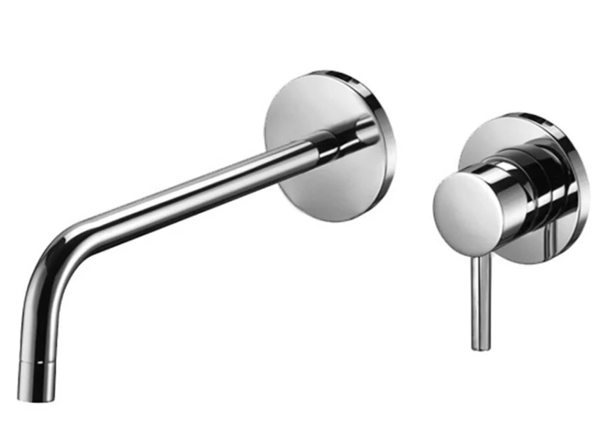 Смеситель для раковины Paffoni Light LIG007 с внутренней частью (детальная фотография)