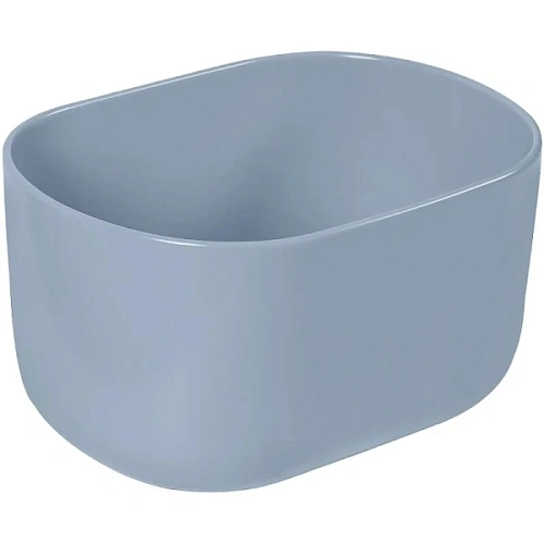 Раковина SantiLine 46 см голубая - фото 5