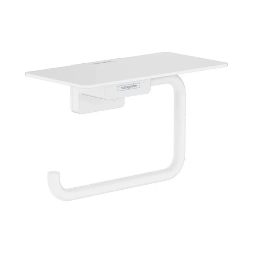 Бумагодержатель Hansgrohe AddStoris матовый белый - фото 3