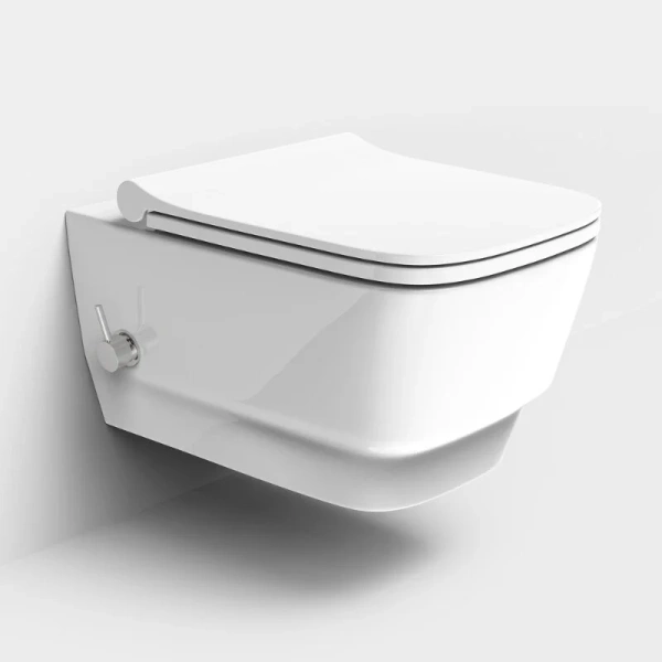 Унитаз подвесной Boheme Bello белый 971-2-W (детальная фотография)