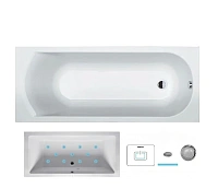 Ванна гидромассажная Riho Miami 160 x 70 см, AIR