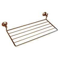 Полка-полотенцедержатель для ванной, медь, Nicolazzi Teide