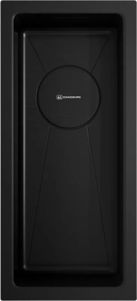 Мойка для кухни Omoikiri Taki 20-U/IF-GB 20 см графит 4997015 (детальная фотография)