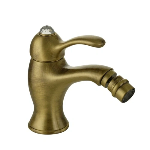 Смеситель для биде Migliore Lem Swarovski бронза - фото 2