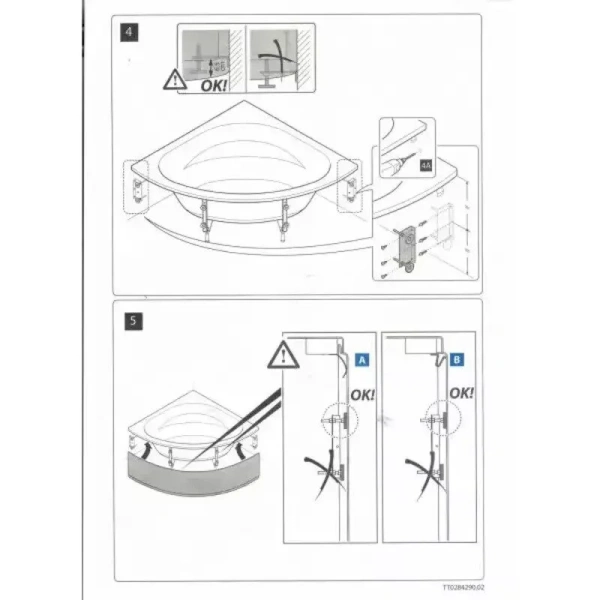 Крепеж для боковой панели Ideal Standard i.life металл T483001 (детальная фотография) index_2