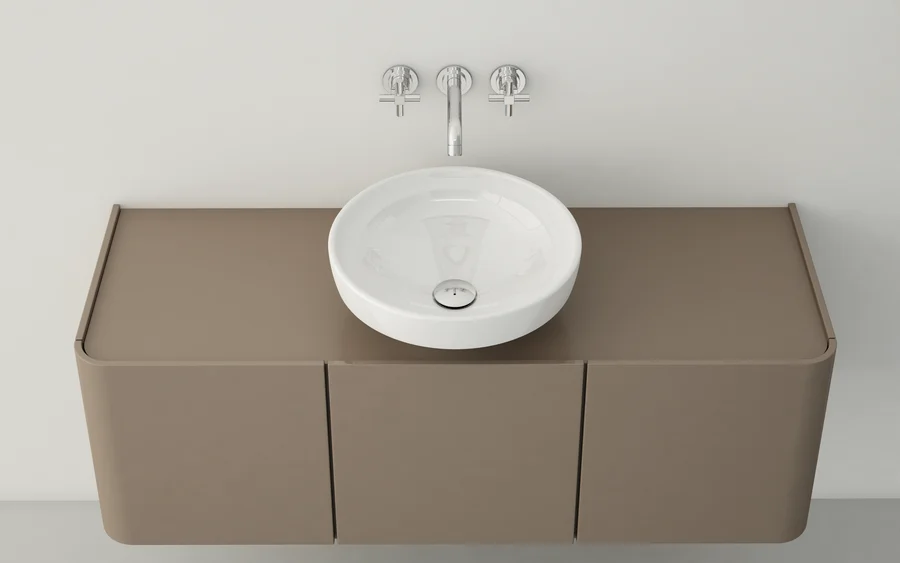 Раковина VitrA Water Jewels 40 см белая 4334B003-1361 (детальная фотография), белые