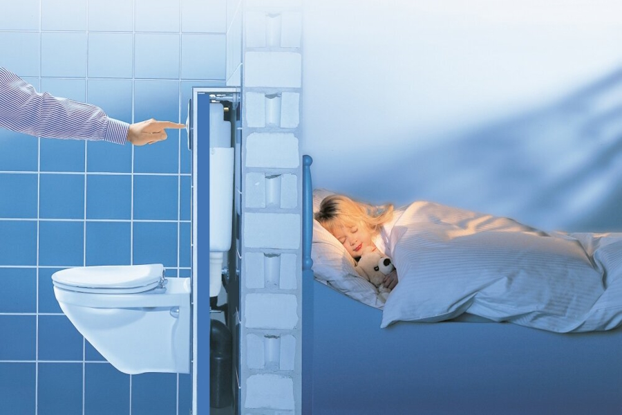 Инсталляция для унитаза Grohe Rapid SL с панелью смыва хром 38721001 (детальная фотография), для унитаза