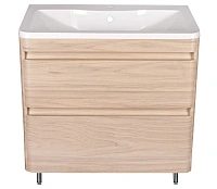 Тумба под раковину напольная Style Line Атлантика 80 см ясень перламутр