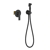 Гигиенический душ со смесителем Timo Anni черный