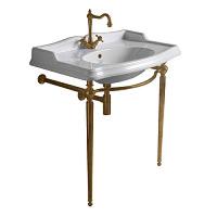 Консоль для раковины Simas Arcade бронза