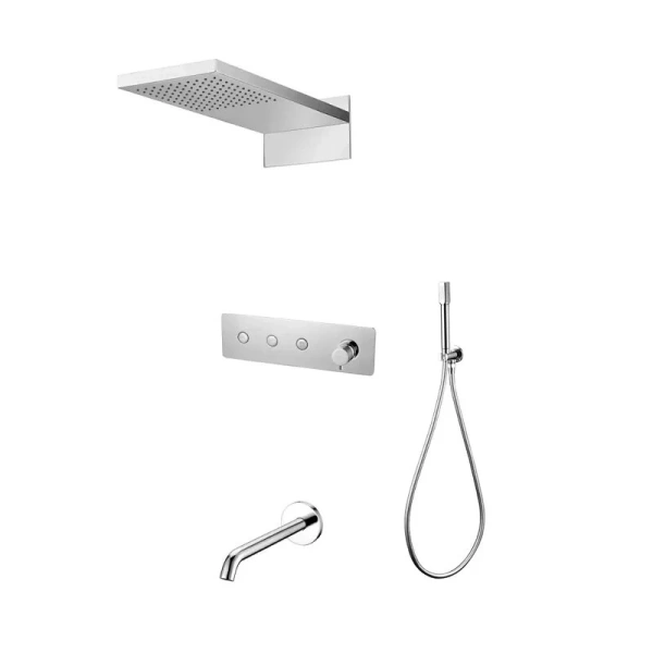 Душевой комплект Boheme Fusion хром 130-2-CR (детальная фотография)