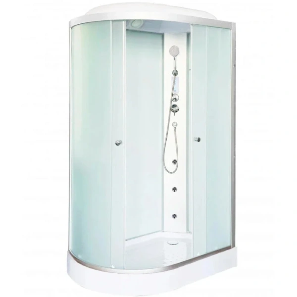 Душевая кабина Deto LM 120x80 см с гидромассажем левая LM902LGM+EL (детальная фотография)