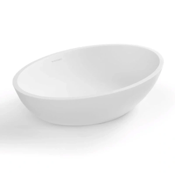 Раковина Montebianco Conca 48 см белая матовая 12093 (детальная фотография)