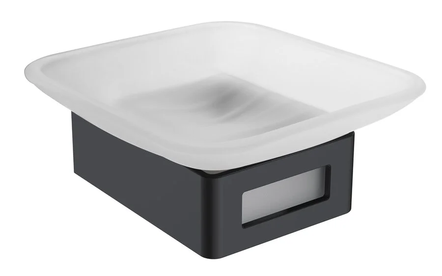 Мыльница Boheme Q черная 10943-B (детальная фотография)