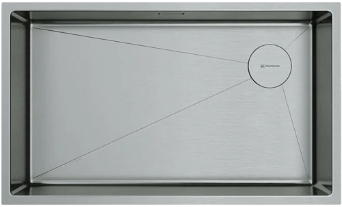 Мойка для кухни Omoikiri Taki 74-U/IF-IN Side 74 см нержавеющая сталь - фото 1