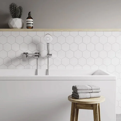 Смеситель для ванны Ideal Standard Edge однорычажный A7121AA (детальная фотография), современные, hi-tech