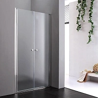 Душевая дверь в нишу Cezares Elena 135 см стекло рифленое