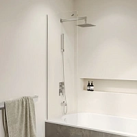 Шторка для ванны RGW Screens SC-056 40x150 см профиль хром