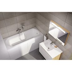 Ванна акриловая Ravak Domino 170х75 см прямоугольная
