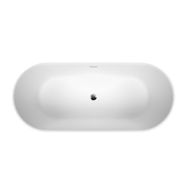 Ванна акриловая BelBagno 200x85 см отдельностоящая BB416-2000-850 (детальная фотография), без гидромассажа, большие