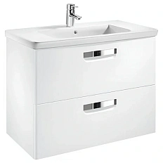 Тумба с раковиной подвесная Roca The Gap ZRU9302 70 см 2 выдвижных ящика