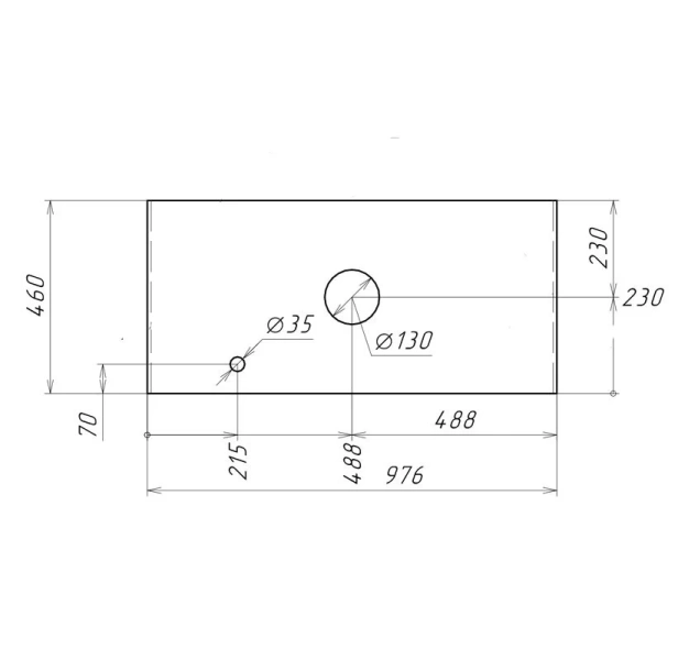Столешница под раковину Grossman Флай 97,6 см серая 501002 (детальная фотография), в наличии