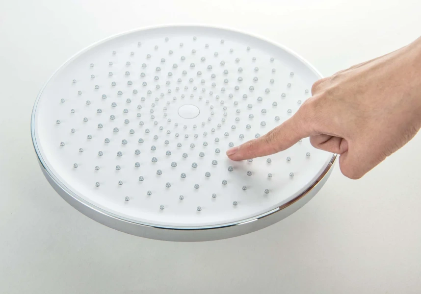 Душевая стойка Акватек Лугано хром AQ2740CR (детальная фотография) index_1