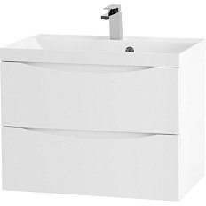 Тумба под раковину подвесная BelBagno Marino 60 см с двумя выкатными ящиками, bianco opaco