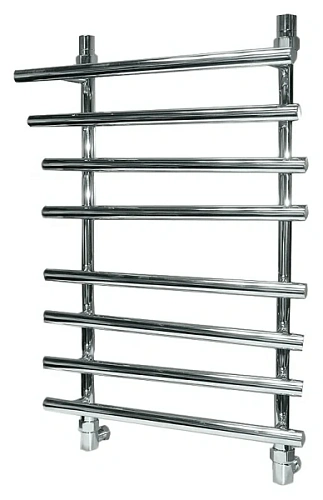 Полотенцесушитель водяной Ника Bamboo 80x60 см хром - фото 1