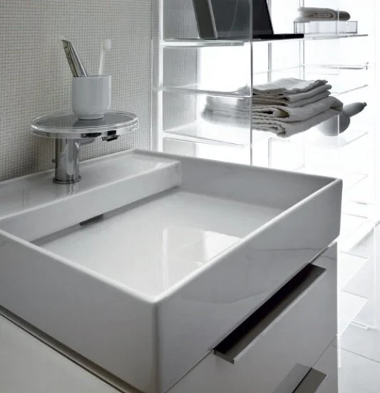 Смеситель для раковины Laufen Kartell стандартный 3.1133.1.004.113.1 (детальная фотография), для раковины