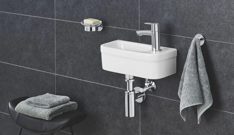 Раковина Grohe Euro Ceramic 37 см подвесная 39327000 (детальная фотография), подвесные, пристенные