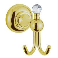 Крючок для ванной Cezares Aphrodite золото 24 карат, с кристаллом Swarovski