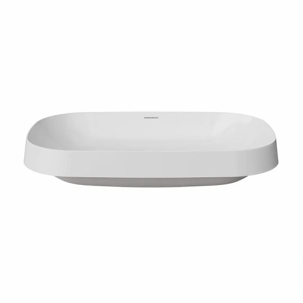 Раковина Kerama Marazzi Magica 65 см встраиваемая сверху белая глянцевая MA.wbi.65 (детальная фотография), встраиваемые (в столешницу)