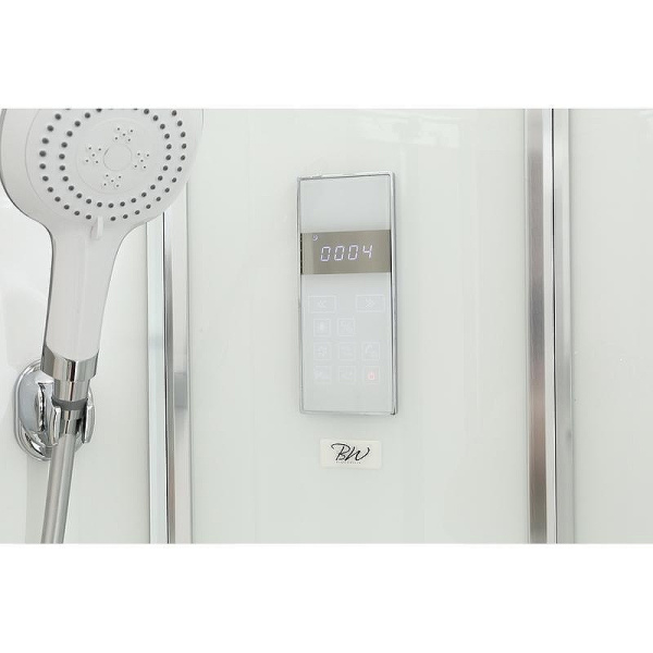 Душевая кабина Black&White Galaxy G5507 120x80 см левосторонняя 550712L (детальная фотография), с высоким, глубоким поддоном, глубокий поддон