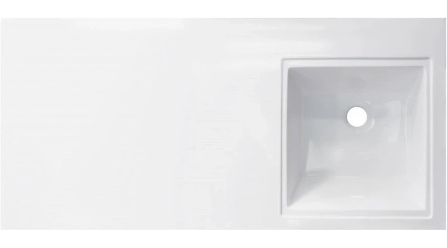 Раковина мебельная Style Line Даллас 100 см правая СС-00000517 (детальная фотография)