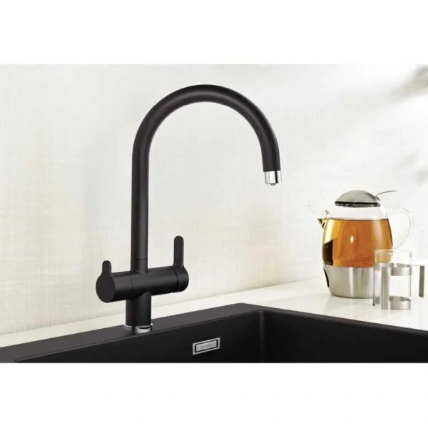 Смеситель для питьевой воды Blanco Trima антрацит 526264 (детальная фотография), современные, hi-tech