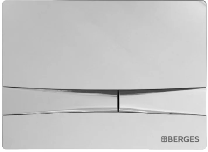 Унитаз с инсталляцией BERGES Floe кнопка хром 043223 (детальная фотография), по запросу index_3