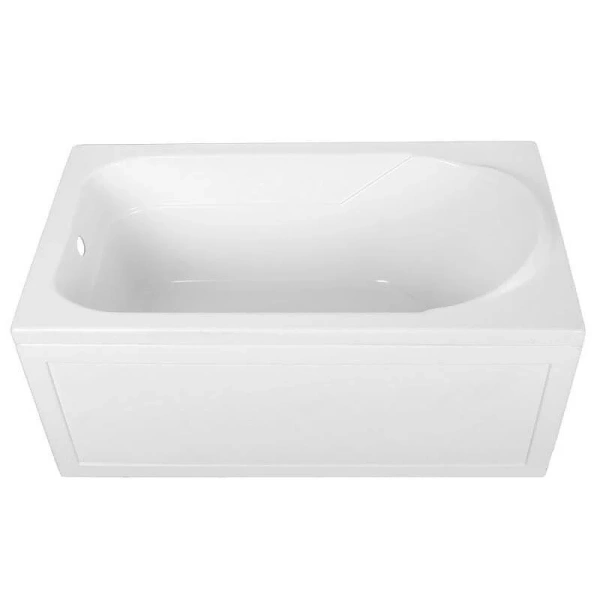 Ванна акриловая Aquanet West 00205300, 130 x 70 см, с каркасом, цвет белый (детальная фотография), современныe, hi-tech