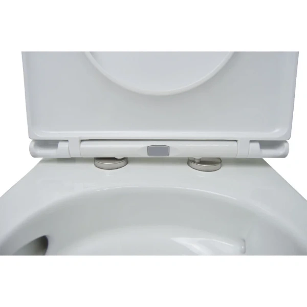 Унитаз подвесной Azario Grado белый AZ-0046-UQ3 (детальная фотография), фаянс, керамика